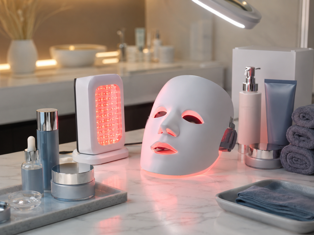 Red light therapy product line extension for skincare and beauty brands
