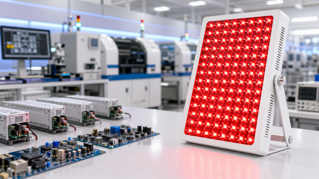 OEM ODM red light therapy product development from concept to market-ready device
