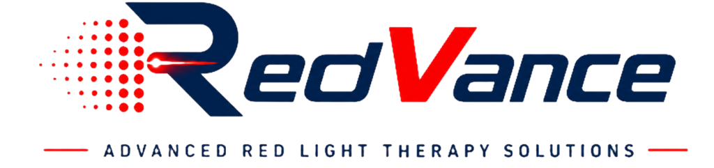 Redvance red light therapy solutions logo