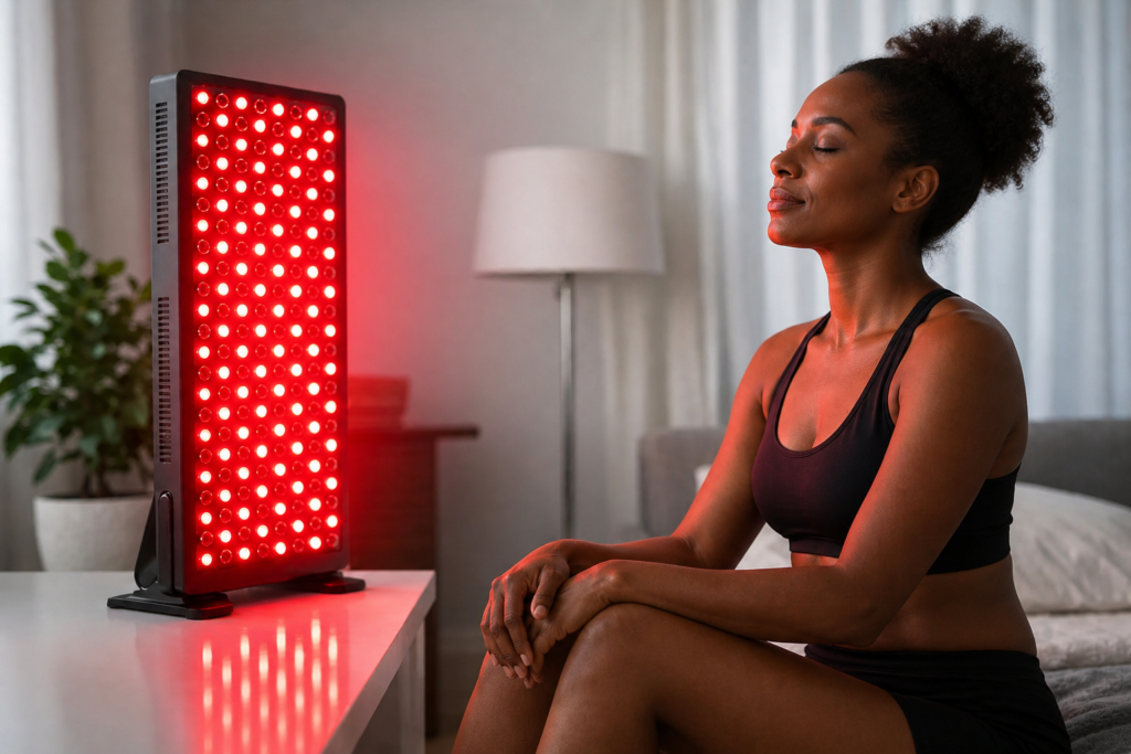 Red light therapy panel OEM ODM product for wellness beauty and recovery applications