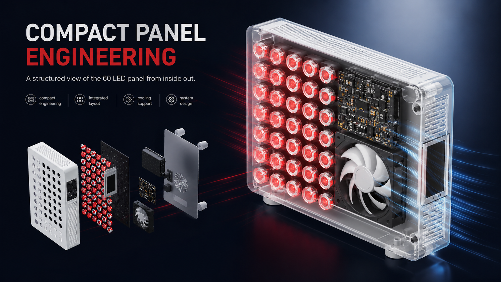 Compact panel engineering